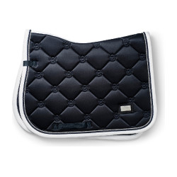 Equestrian Stockholm Springsatteldecke Mitternachtsweißes Schild Marineblau