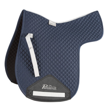 Satteldecke Numnah Performance Shires Marineblau