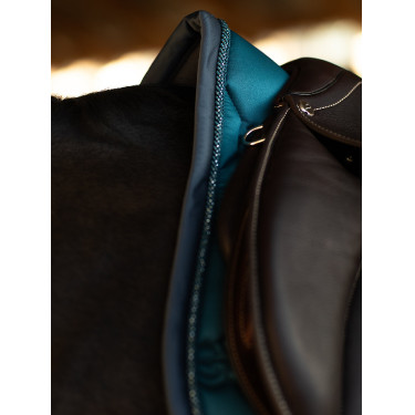 Equestrian Stockholm Springsatteldecke Blaugrün
