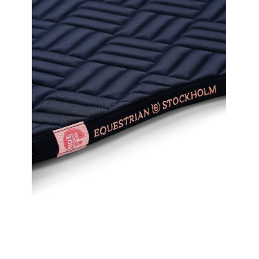 Spring-Schabracke Equestrian Stockholm Modern Lagunenrosa Blau