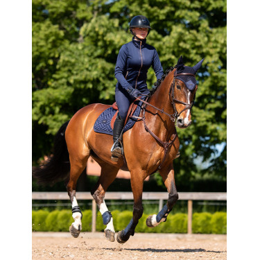 Spring-Schabracke Equestrian Stockholm Modern Lagunenrosa Blau