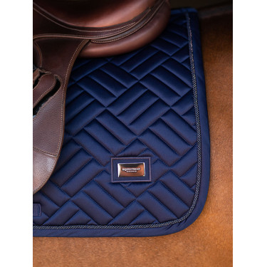 Spring-Schabracke Equestrian Stockholm Modern Lagunenrosa Blau