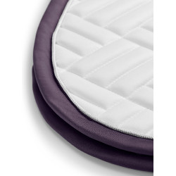 Spring-Schabracke Equestrian Stockholm Modern Dunkles Violettweiß Wei&amp;szlig;