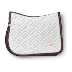 Spring-Schabracke Equestrian Stockholm Modern Weiß mondlose Nacht Wei&amp;szlig;