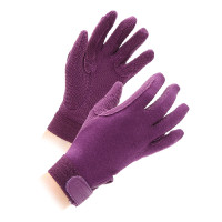 Shires Newbury Kinderhandschuhe Violett Lila