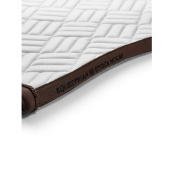 Spring-Schabracke Equestrian Stockholm Modern Weiß mondlose Nacht Wei&amp;szlig;