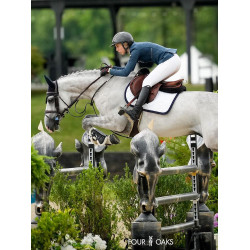Spring-Schabracke Equestrian Stockholm Modern Marine Marineblau