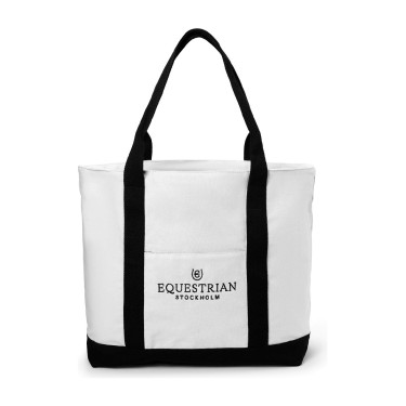 Tote Bag Equestrian Stockholm Weiß Wei&amp;szlig;
