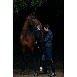 Herren-Bomberjacke Equestrian Stockholm Marine Marineblau Herren-Bomberjacke Equestrian Stockholm Marine Marineblau