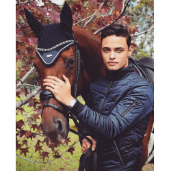 Herren-Bomberjacke Equestrian Stockholm Marine Marineblau Herren-Bomberjacke Equestrian Stockholm Marine Marineblau