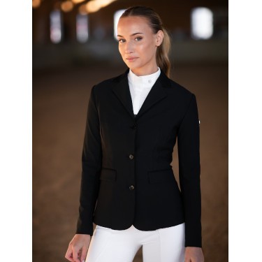 Turnierjacke Equestrian Stockholm Classic Schwarze Edition Turnierjacke Equestrian Stockholm Classic Schwarze Edition