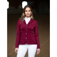Turnierjacke Equestrian Stockholm Select Damen Bordeaux