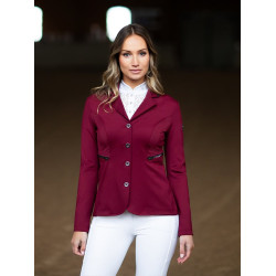 Turnierjacke Equestrian Stockholm Select Damen Bordeaux