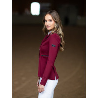 Turnierjacke Equestrian Stockholm Select Damen Bordeaux