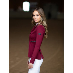 Turnierjacke Equestrian Stockholm Select Damen Bordeaux