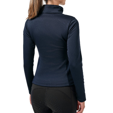 Fleecejacke Equestrian Stockholm Damen Marine Marineblau