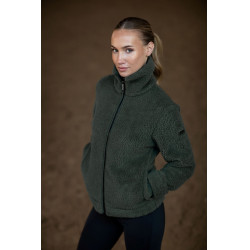 Fleecejacke Teddy Equestrian Stockholm Damen Grüne Allee