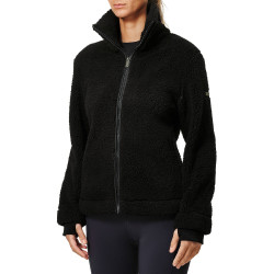 Fleecejacke Teddy Equestrian Stockholm Damen Schwarz