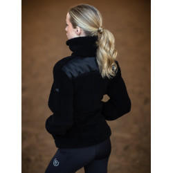 Fleecejacke Teddy Equestrian Stockholm Damen Schwarz