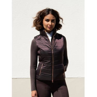 Damen-Weste ohne Ärmel Equestrian Stockholm Equestrian Mondlose Nacht