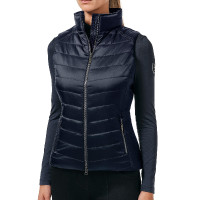 Damen-Weste ohne Ärmel Equestrian Stockholm Equestrian Marine Marineblau