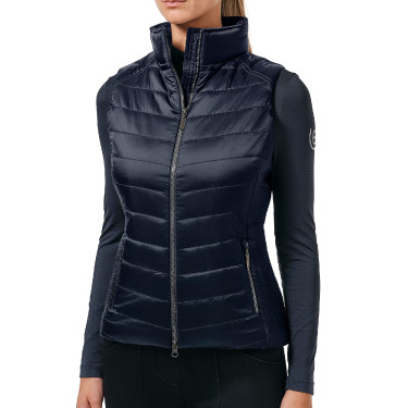 Damen-Weste ohne Ärmel Equestrian Stockholm Equestrian Marine Marineblau Damen-Weste ohne Ärmel Equestrian Stockholm Equestrian Marine Marineblau