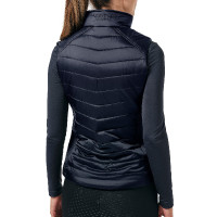 Damen-Weste ohne Ärmel Equestrian Stockholm Equestrian Marine Marineblau