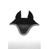 Fliegenhaube Pferd ProConfort Dynax Schwarz / Bordeaux