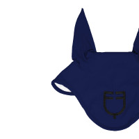 Equestro Stretch-Technik Fliegenhaube Cube mit Logo Marine Marineblau