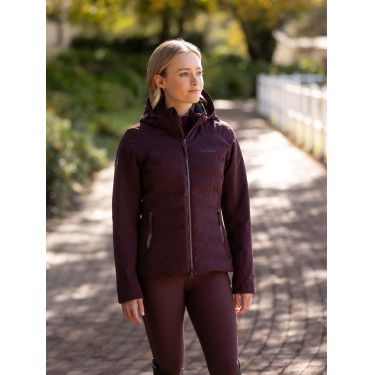 LeMieux wasserdichte Hybridjacke Brooke Damen Pflaume Lila
