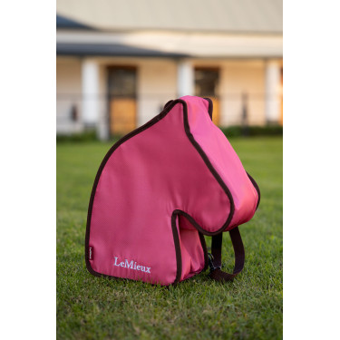 LeMieux Hobby Horse Transporttasche Cranberry Rosa