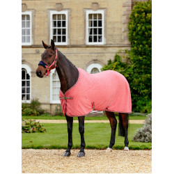 Monogramm-Fleecedecke Arika LeMieux Cranberry Rosa Monogramm-Fleecedecke Arika LeMieux Cranberry Rosa