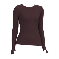 Langarm-T-Shirt LeMieux nahtlos Britney Pflaume Lila