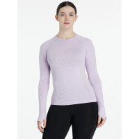 Langarm-T-Shirt LeMieux nahtlos Britney Flieder Lila