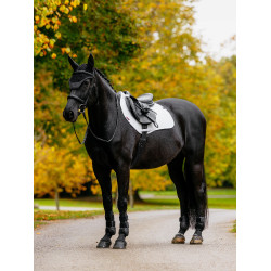 Eurojump-Schabracke LeMieux Essence Square Weiß Wei&amp;szlig;