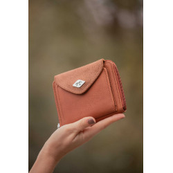 Pénélope Clémence Geldbörse Cognac Braun
