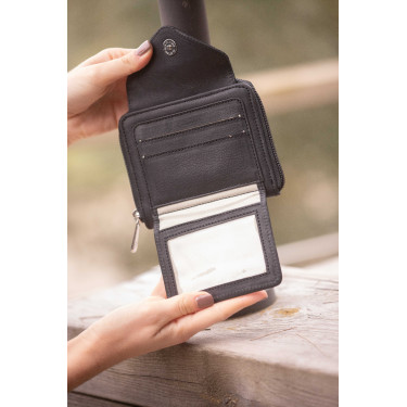 Pénélope Clémence Geldbörse Schwarz