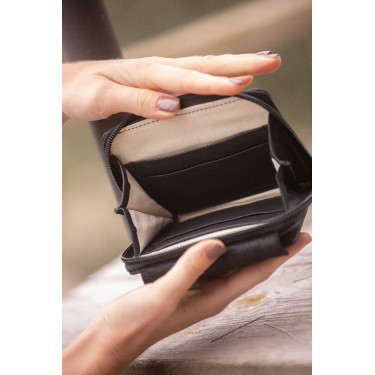 Pénélope Clémence Geldbörse Schwarz