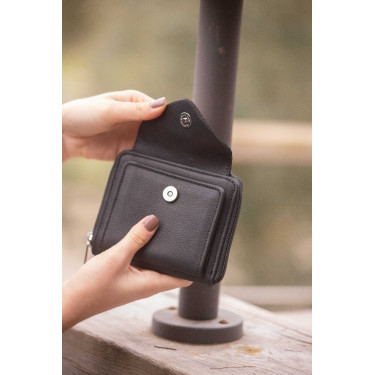 Pénélope Clémence Geldbörse Schwarz