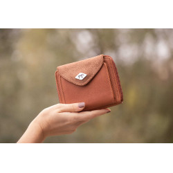 Pénélope Clémence Geldbörse Cognac Braun