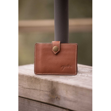 Kartenhalter Pénélope Cartoon Cognac Braun