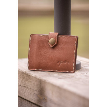 Kartenhalter Pénélope Cartoon Cognac Braun