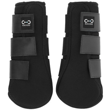 Geschlossene Gamaschen Riding World Schwarz