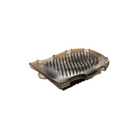 HKM Striegelhandschuh Schwarz