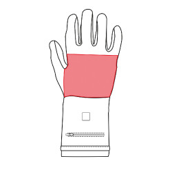 Beheizbare Handschuhe Keep Warm Style HKM Schwarz