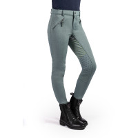 HKM Reithose Mia mit Vollgrip aus Silikon Salbei Lila