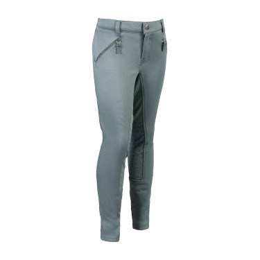 HKM Reithose Mia mit Vollgrip aus Silikon Salbei Lila
