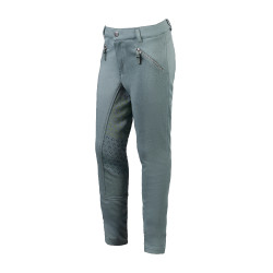 HKM Reithose Mia mit Vollgrip aus Silikon Salbei Lila