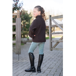 HKM Reithose Mia mit Vollgrip aus Silikon Salbei Lila