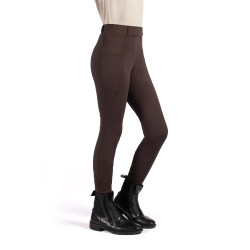 Mia-Leggings mit Vollbesatz aus Silikon HKM Dunkelbraun Mia-Leggings mit Vollbesatz aus Silikon HKM Dunkelbraun